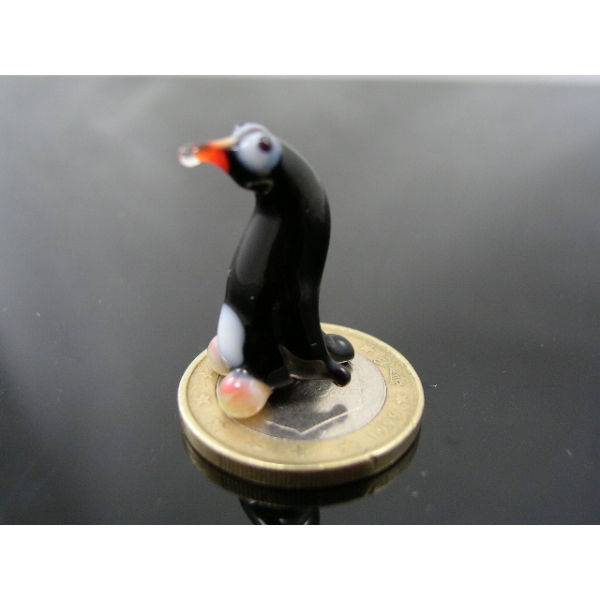 Pinguin mini -Glasfigur-Glastier k-1-