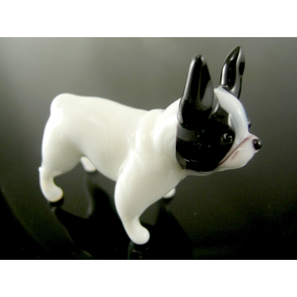 Hund-Dog-Französishe Bulldogge-b8-4-1-Glasfigur