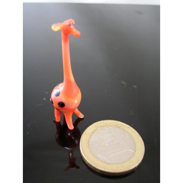 Giraffe mini 1-Glasfigur k-7