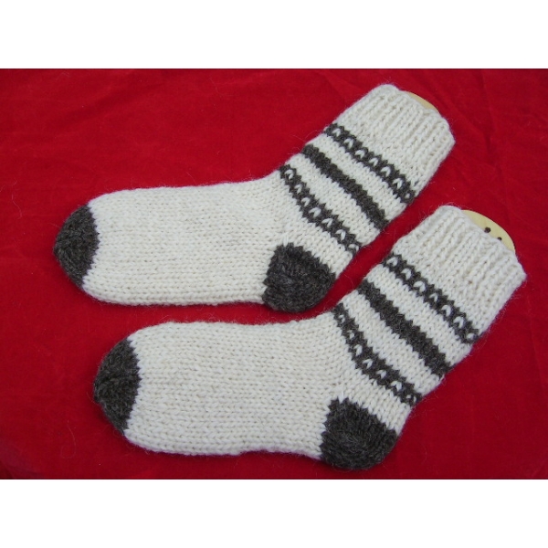 Schafwollsocken-Größe 38/39