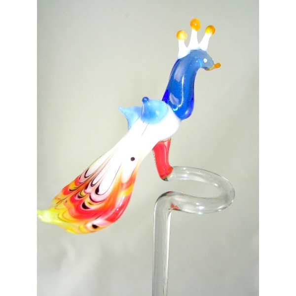 Pfau-Orchideenstab-Blumenstab-Orchideenst