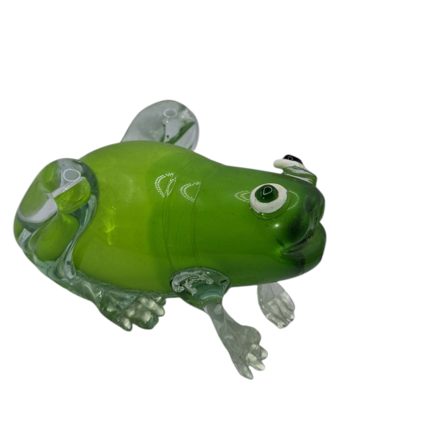 Frosch Groß - Glasfigur / Dekofigur aus Glas