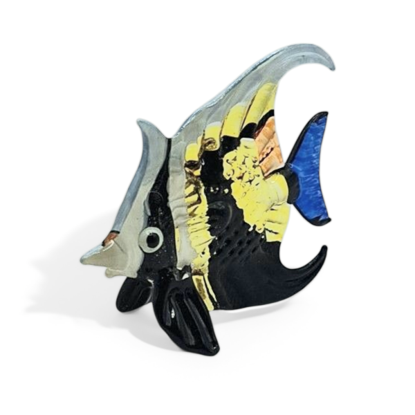 Edle Glastier - Figur - Tropischer Fisch aus Glas