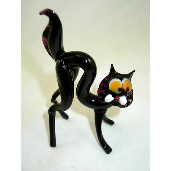 Katze-Katzen-Glasfigur-Glasfiguren-b7-50-2