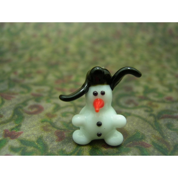 Schneemann mini - Glastier