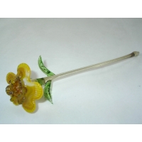 Glasblume-Gelb 1 - Glastier Glasblume-Gelb 1 - Glastier