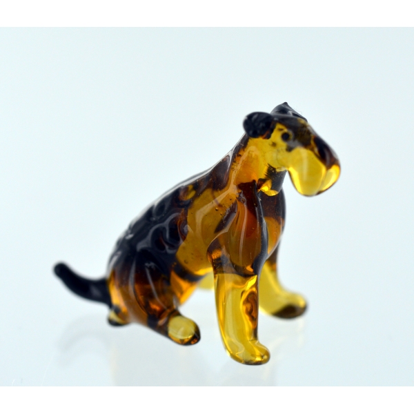 Airedale Terrier Glasfigur-b8-12-29