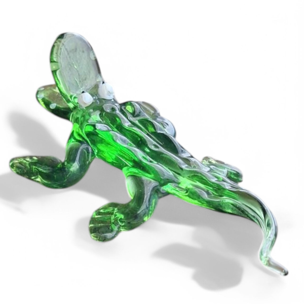 Krokodil vom Nil - Glasfigur