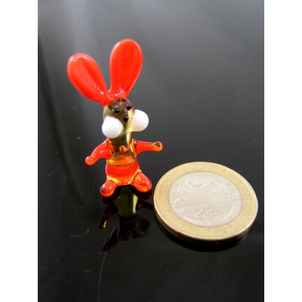 Hase mini-Glasfigur-Glasfiguren-k-1