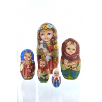 Matrioschka 5er Set exklusiv (Nr.1) Matrioschka 5er Set exklusiv (Nr.1)
