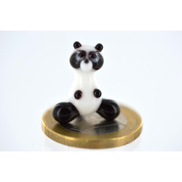 Pandabär 1-mini --Glastier-k-4