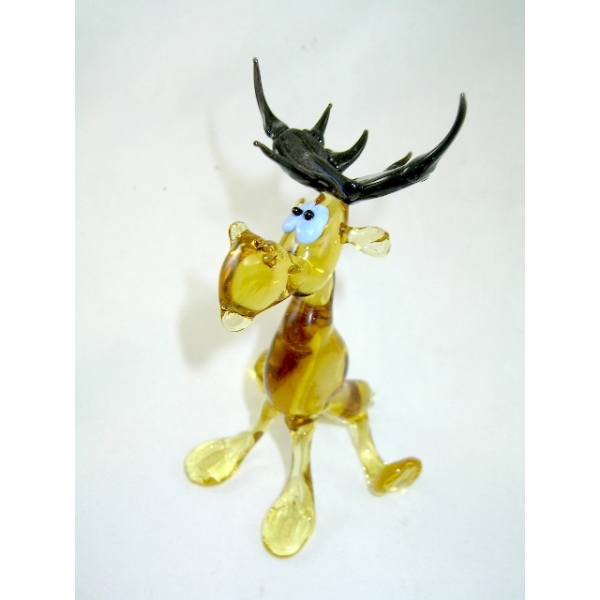 Elch -Elk-Glasfigur-Glasfiguren-y-12