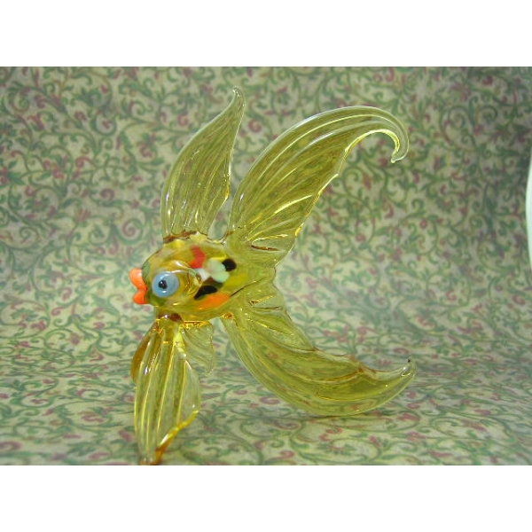 Fisch-Goldfisch - Glastier