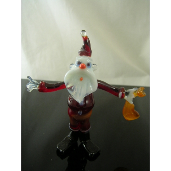 Weihnachtsmann-Nicolaus-Santa Claus-Glasfigur-29-11