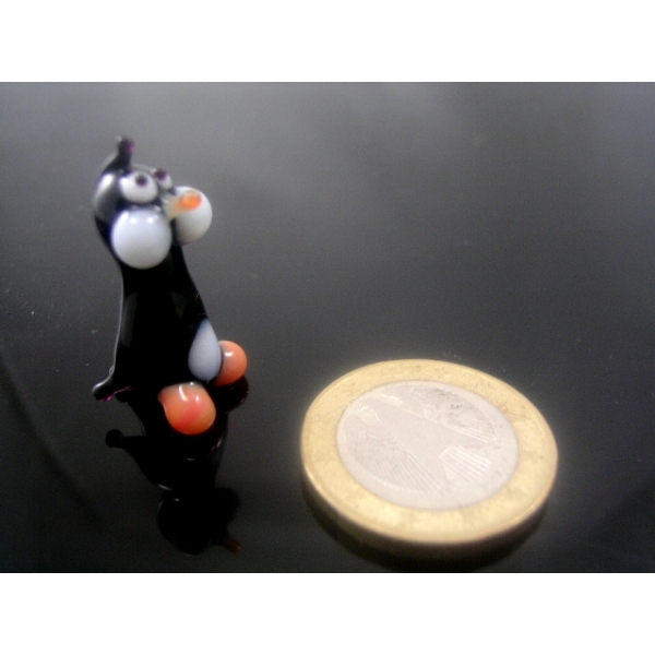 Pinguin mini -Glastier -Glasfigur-Glasfiguren-k-3