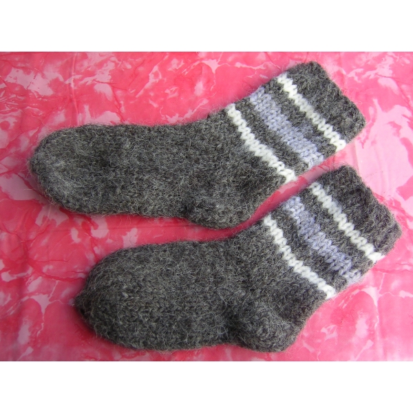 Schafwollsocken -Größe 32/33 - Nr.2