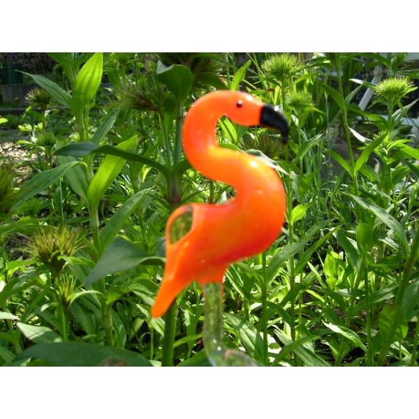 Flamingo- Orchideenstab - Blumenstab