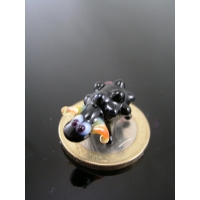Schaf mini schwarz -Glasfigur -Glasminiatur-k-6 Schaf mini schwarz -Glasfigur -Glasminiatur-k-6